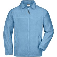 Full-Zip Fleece - Jacke in schwerer Fleece-Qualität [Gr. L] (light-blue) (Art.-Nr. CA889182)