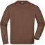 Workwear Sweatshirt - Klassisches Rundhals-Sweatshirt [Gr. S] (Brown) (Art.-Nr. CA891475)