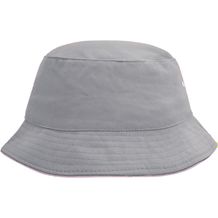 Fisherman Piping Hat - Trendiger Hut aus weicher Baumwolle [Gr. L/XL] (grey/light-rosa) (Art.-Nr. CA893030)