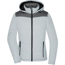 Ladies' Winter Jacket - Sportliche Winterjacke mit Kapuze [Gr. S] (silver/anthracite-melange) (Art.-Nr. CA893290)