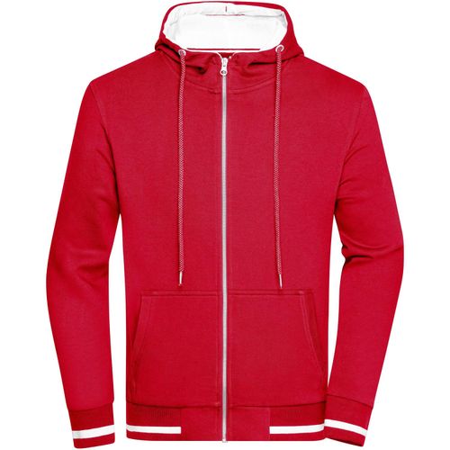 Men's Club Sweat Jacket - Sweatjacke mit Reißverschluss und Kapuze [Gr. XL] (Art.-Nr. CA894392) - Hochwertige, weiche Sweat-Qualität...