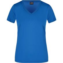 Ladies' Active-V - Funktions T-Shirt für Freizeit und Sport [Gr. XL] (royal) (Art.-Nr. CA894564)