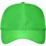 6 Panel Workwear Cap - 6 Panel Sun-Protection Cap (lime-green) (Art.-Nr. CA895999)