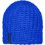Casual Outsized Crocheted Cap - Lässige übergroße Häkelmütze (aqua) (Art.-Nr. CA898290)