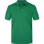 Men's Elastic Polo - Hochwertiges Poloshirt mit Kontraststreifen [Gr. S] (irish-green/white) (Art.-Nr. CA903041)
