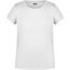 Girls' Basic-T - T-Shirt für Kinder in klassischer Form [Gr. L] (white) (Art.-Nr. CA903070)