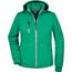 Ladies' Maritime Jacket - Junge Softshelljacke mit modischen Details [Gr. M] (irish-green/navy/white) (Art.-Nr. CA907052)