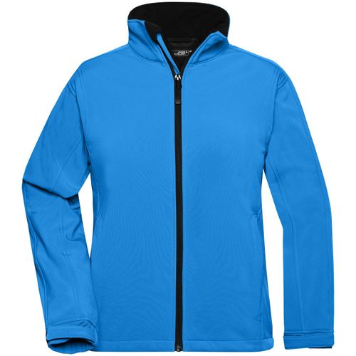 Ladies' Softshell Jacket - Trendige Jacke aus Softshell [Gr. L] (Art.-Nr. CA908687) - 3-Lagen-Funktionsmaterial mit TPU-Membra...