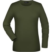 Tangy-T Long-Sleeved - Langarm Shirt mit Elasthan [Gr. XXL] (olive) (Art.-Nr. CA912005)