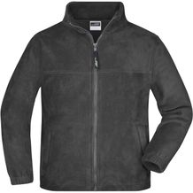 Full-Zip Fleece Junior - Jacke in schwerer Fleece-Qualität [Gr. XXL] (dark-grey) (Art.-Nr. CA914214)