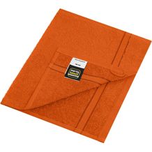Guest Towel - Gästehandtuch im dezenten Design [Gr. 30 x 50 cm] (orange) (Art.-Nr. CA919647)