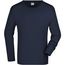 Men's Long-Sleeved Medium - Langarm T-Shirt aus Single Jersey [Gr. L] (navy) (Art.-Nr. CA923531)