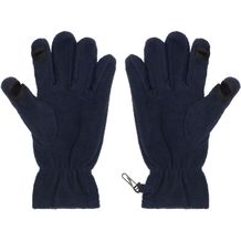 Touch-Screen Fleece Gloves - Funktionale Microfleece Handschuhe [Gr. L/XL] (navy) (Art.-Nr. CA924161)