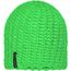 Casual Outsized Crocheted Cap - Lässige übergroße Häkelmütze (lime-green) (Art.-Nr. CA924314)