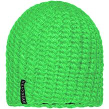 Casual Outsized Crocheted Cap - Lässige übergroße Häkelmütze [Gr. one size] (lime-green) (Art.-Nr. CA924314)