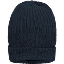 Warm Knitted Cap - Wärmende Strick-Mütze mit Thinsulate Futter [Gr. one size] (navy) (Art.-Nr. CA924460)
