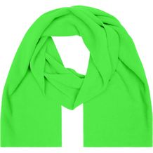 Fleece Scarf - Extrabreiter Fleece Schal ohne Fransen (lime-green) (Art.-Nr. CA925125)