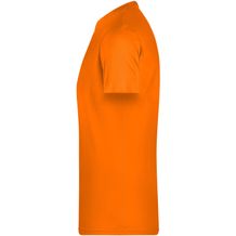 Men's Basic-T - Herren T-Shirt in klassischer Form (orange) (Art.-Nr. CA926279)