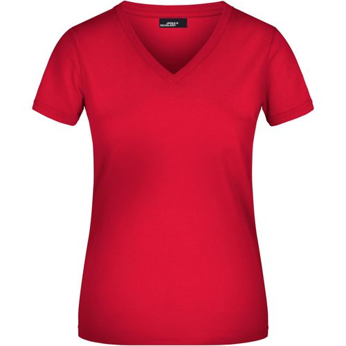 Ladies' V-T - Tailliertes Damen T-Shirt [Gr. S] (Art.-Nr. CA926772) - Weicher Elastic-Single Jersey
Gekämmte,...