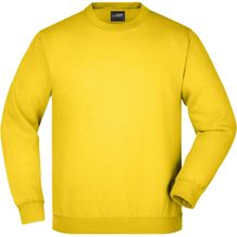 Round-Sweat Heavy Junior - Klassisches Komfort Rundhals-Sweatshirt [Gr. M] (sun-yellow) (Art.-Nr. CA929229)