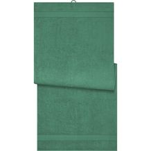 Sauna Sheet - Saunatuch im modischen Desgin (dark-green) (Art.-Nr. CA930820)