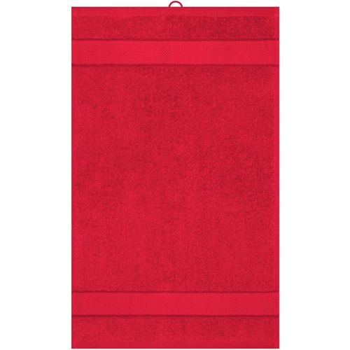 Guest Towel - Gästehandtuch im modischen Design (Art.-Nr. CA934190) - Angenehm weicher Walkfrottier aus...