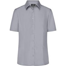 Ladies' Business Shirt Short-Sleeved - Klassisches Shirt aus strapazierfähigem Mischgewebe [Gr. S] (steel) (Art.-Nr. CA935316)