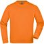 Workwear Sweatshirt - Klassisches Rundhals-Sweatshirt [Gr. S] (orange) (Art.-Nr. CA942298)