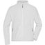 Men's Fleece Jacket - Fleecejacke mit Stehkragen im klassischen Design [Gr. S] (white) (Art.-Nr. CA943477)