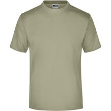 Round-T Medium (150g/m²) - Komfort-T-Shirt aus Single Jersey [Gr. M] (khaki) (Art.-Nr. CA945480)