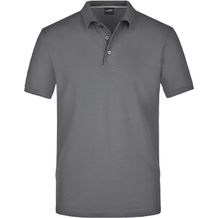 Men's Pima Polo - Poloshirt in Premiumqualität [Gr. M] (carbon) (Art.-Nr. CA946691)