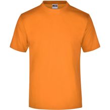 Round-T Medium (150g/m²) - Komfort-T-Shirt aus Single Jersey [Gr. L] (orange) (Art.-Nr. CA946735)