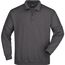 Polo-Sweat Heavy - Klassisches Komfort Polo-Sweatshirt [Gr. S] (carbon) (Art.-Nr. CA949463)