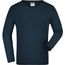 Junior Shirt Long-Sleeved Medium - Langarm T-Shirt aus Single Jersey [Gr. S] (petrol) (Art.-Nr. CA951432)