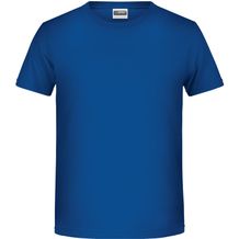 Boys' Basic-T - T-Shirt für Kinder in klassischer Form [Gr. L] (dark-royal) (Art.-Nr. CA951961)