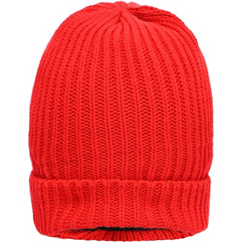Warm Knitted Cap - Wärmende Strick-Mütze mit Thinsulate Futter (Art.-Nr. CA953269) - Breiter Umschlag
Grobe Strickoptik

Höh...