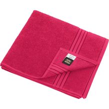 Bath Towel - Badetuch in flauschiger Walkfrottier-Qualität [Gr. one size] (magenta) (Art.-Nr. CA955009)