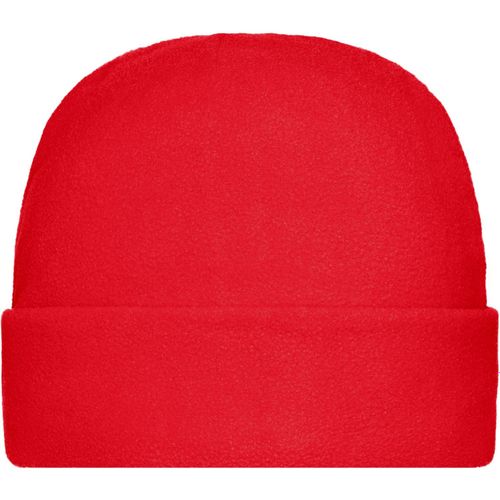 Microfleece Cap - Wärmende Fleece Mütze mit breitem Umschlag [Gr. M/L] (Art.-Nr. CA959701) - Anti-Pilling-Fleece 

1/2 Weite: 28...