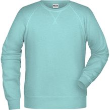 Men's Sweat - Klassisches Sweatshirt mit Raglanärmeln [Gr. M] (glacier-melange) (Art.-Nr. CA960454)