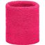 Terry Wristband - Armschweißband aus weichem Frottee (pink) (Art.-Nr. CA966062)