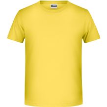 Boys' Basic-T - T-Shirt für Kinder in klassischer Form [Gr. S] (Yellow) (Art.-Nr. CA967764)