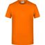 Men's Basic-T - Herren T-Shirt in klassischer Form [Gr. S] (orange) (Art.-Nr. CA970227)