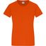 Ladies' Slim Fit-T - Figurbetontes Rundhals-T-Shirt [Gr. S] (dark-orange) (Art.-Nr. CA970719)
