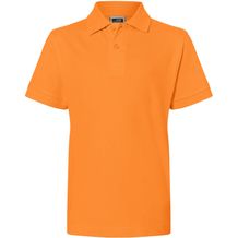 Classic Polo Junior - Hochwertiges Polohemd mit Armbündchen [Gr. M] (orange) (Art.-Nr. CA970962)