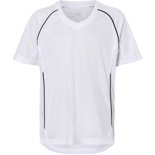Team Shirt Junior - Funktionelles Teamshirt [Gr. XXL] (Art.-Nr. CA974327) - Atmungsaktiv und schnell trocknend
Strap...