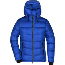 Ladies' Padded Jacket - Gesteppte Winterjacke aus recyceltem Polyester mit sorona®AURA Wattierung [Gr. XS] (electric-blue/nautic) (Art.-Nr. CA979742)