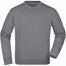 Workwear Sweatshirt - Klassisches Rundhals-Sweatshirt [Gr. XS] (dark-grey) (Art.-Nr. CA984366)