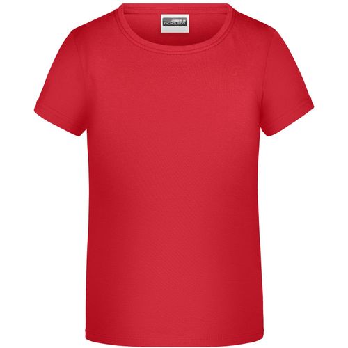 Promo-T Girl 150 - Klassisches T-Shirt für Kinder [Gr. S] (Art.-Nr. CA984676) - Single Jersey, Rundhalsausschnitt,...