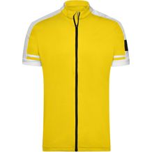 Men's Bike-T Full Zip - Sportives Bike-Shirt [Gr. L] (sun-yellow) (Art.-Nr. CA986254)