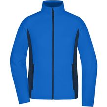Ladies' Stretchfleece Jacket - Bequeme, elastische Stretchfleece Jacke im sportlichen Look für Arbeit, Sport und Lifestyle [Gr. L] (royal/navy) (Art.-Nr. CA988466)